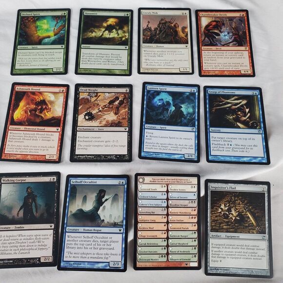 Magic The Gathering MTG 12 Different Cards Lot - Picture 1 of 13
